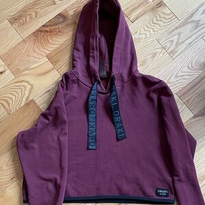 Crop hoodie Oraki purple